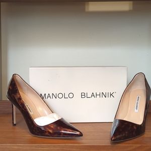 Manolo Blahnik 90mm BB pumps